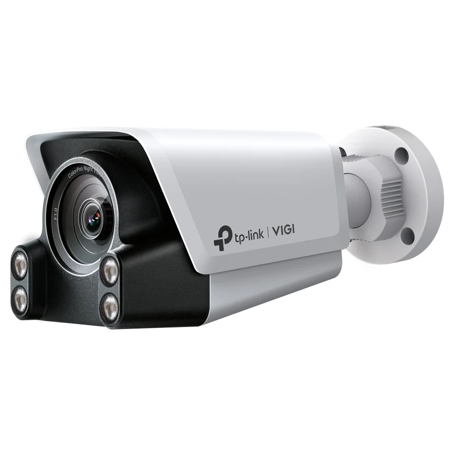 VIGI C340S bulletcamera in witte behuizing met zonnekap (1)