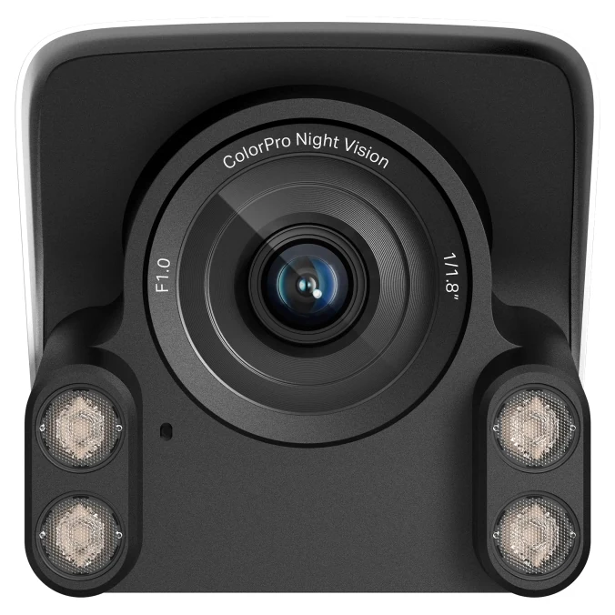 VIGI C340S bulletcamera in witte behuizing met zonnekap (2)