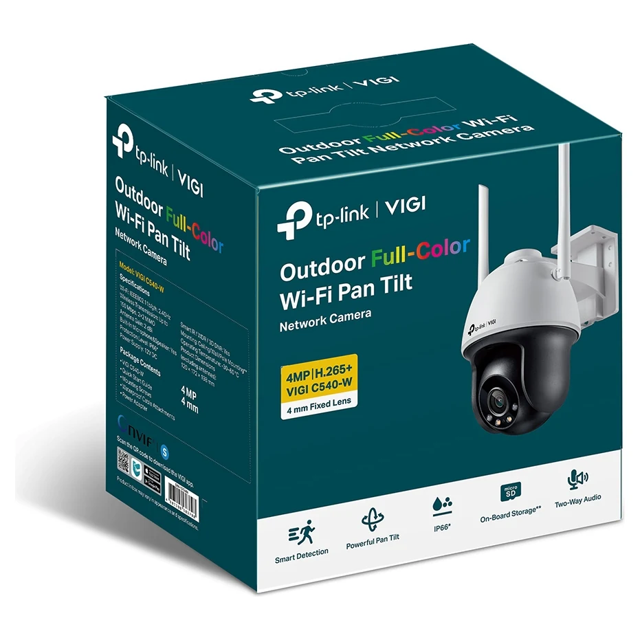 VIGI C540-W camera die kan draaien en kantelen, met wifi (3)