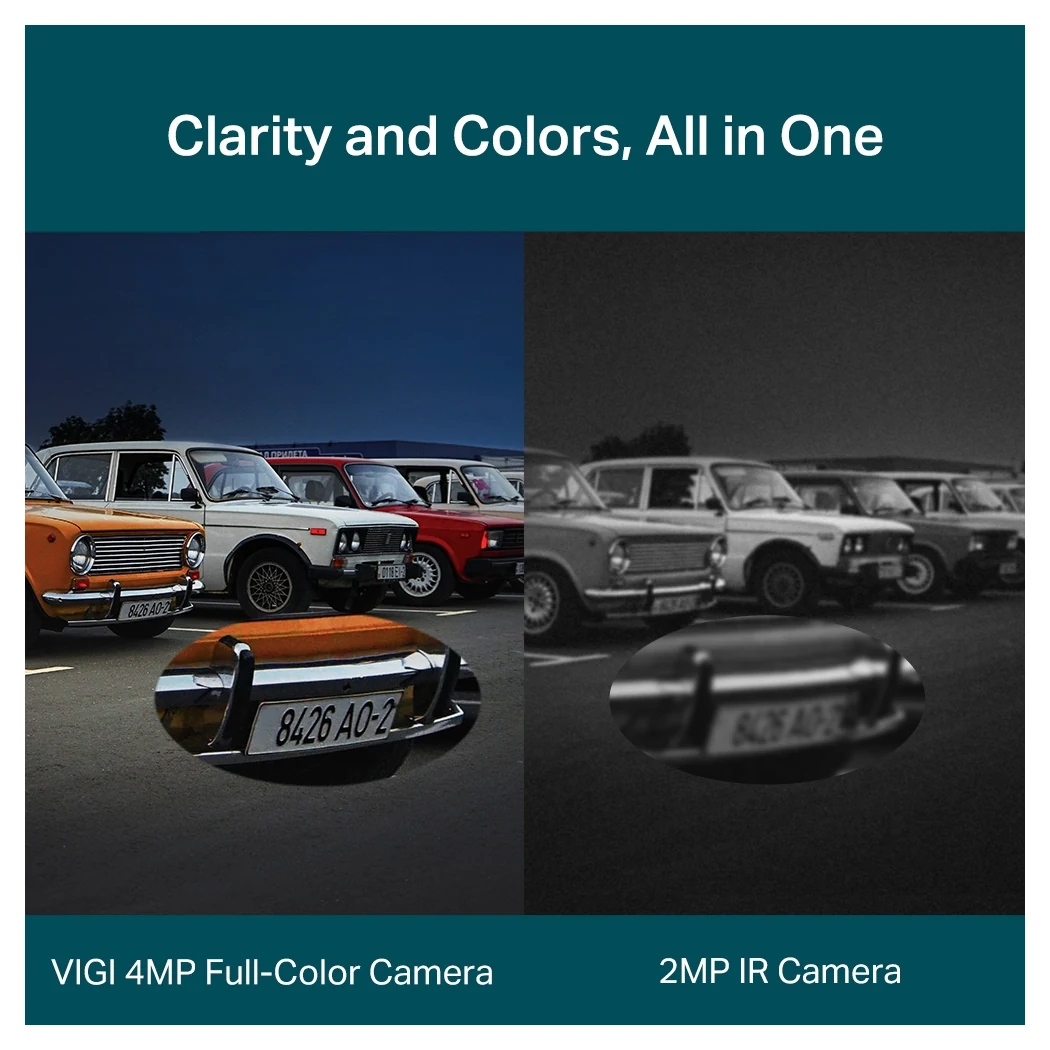 VIGI C540-W camera die kan draaien en kantelen, met wifi (4)